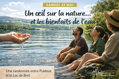 Un œil sur la nature… et les bienfaits de l’eau