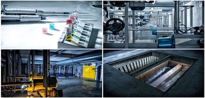 Au coeur d'une station d'épuration des eaux