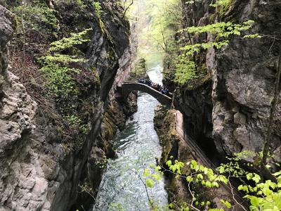 Au fil de l'eau dans les gorges de l'Areuse