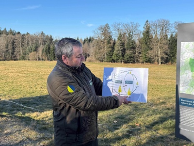 Balade découverte avec le garde nature du Parc naturel du Jorat