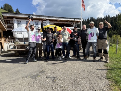 Volontaires en Montagne à l'Alpage de la Neuve